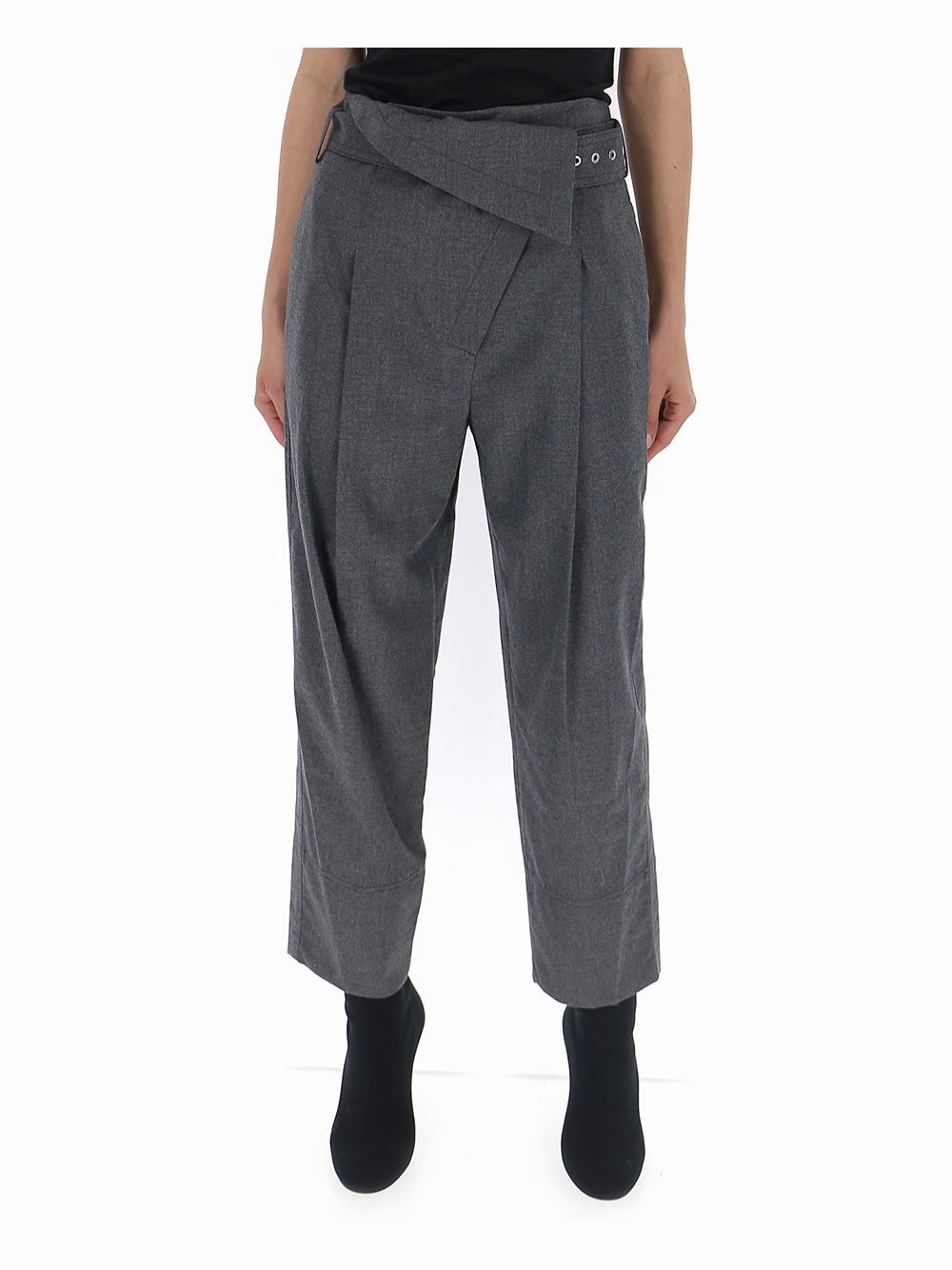 3.1 Phillip Lim Belted Wide Leg Trousers