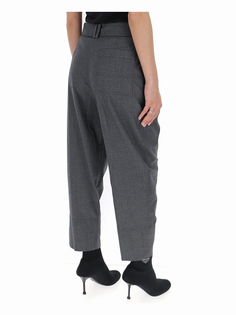 3.1 Phillip Lim Belted Wide Leg Trousers