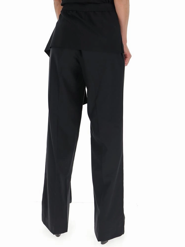 3.1 Phillip Lim Draped Trim Wide-Leg Trousers