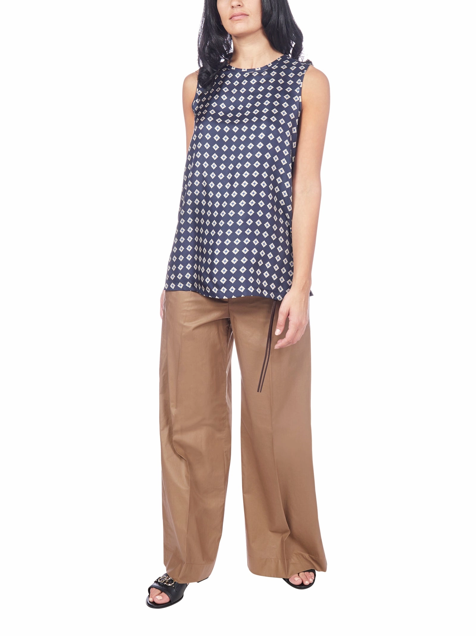 'S Max Mara Eles Wide Leg Trousers