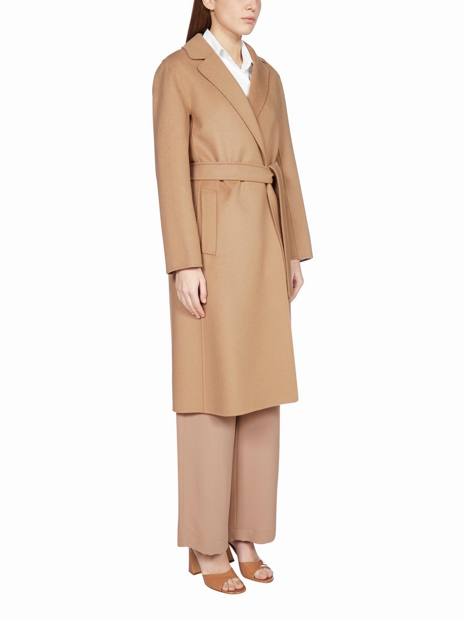 'S Max Mara Pauline Belted Wrap Coat