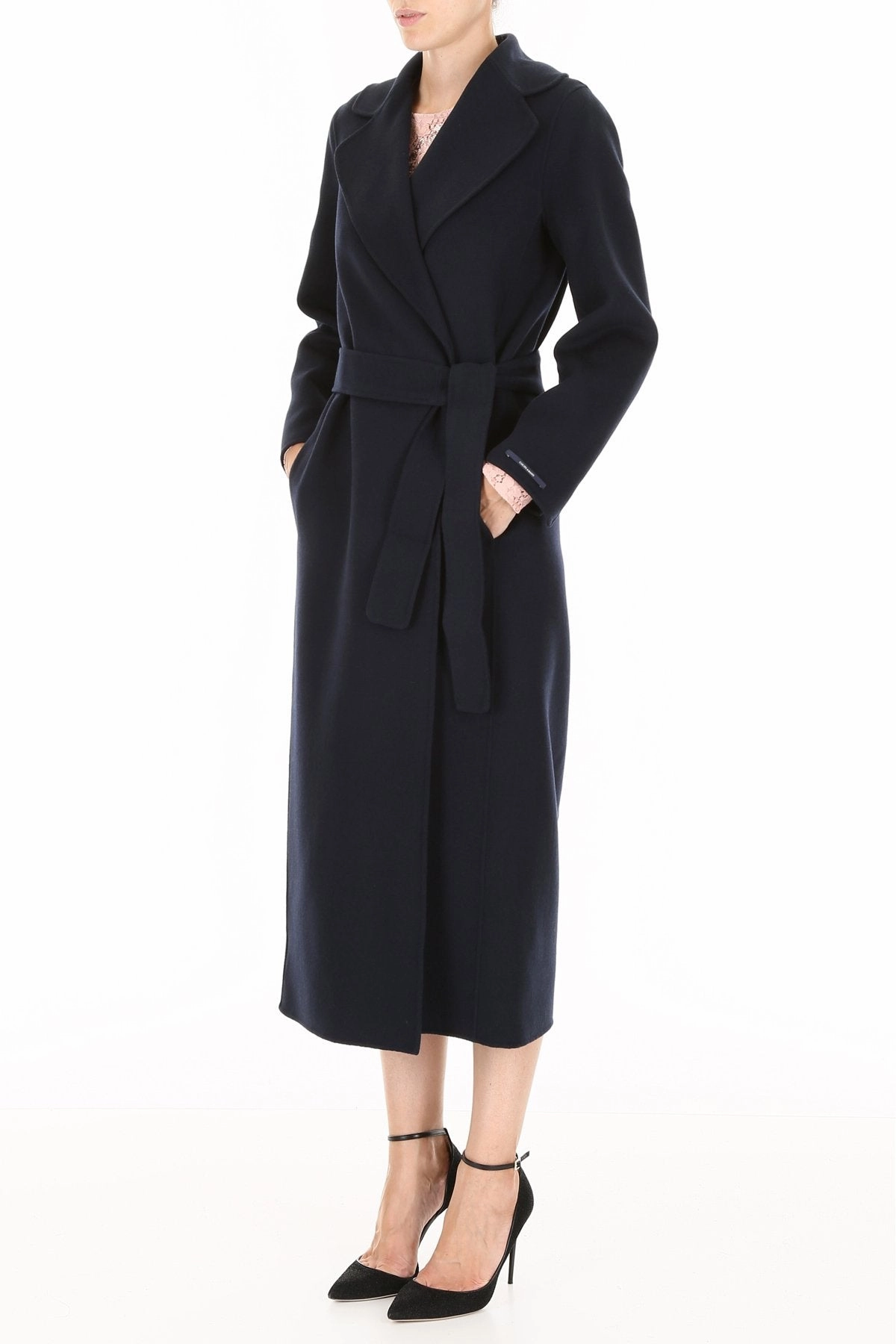 'S Max Mara Wrap Long Trench Coat
