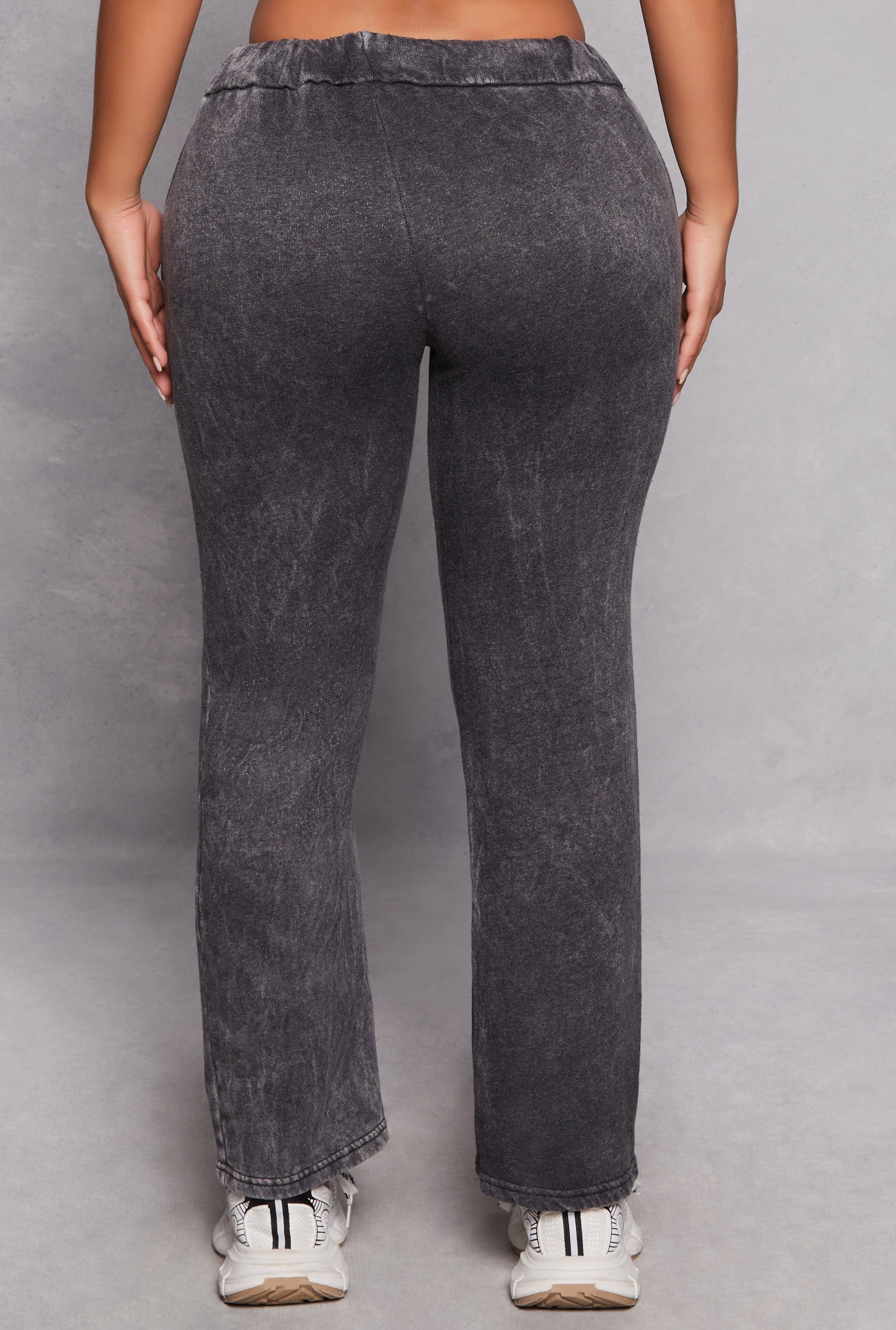 Acid Wash Good Vibes Only Sweatpants