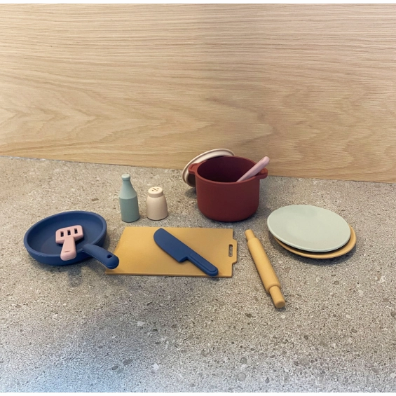 Adam Silicone Kitchen Playset 12 pcs