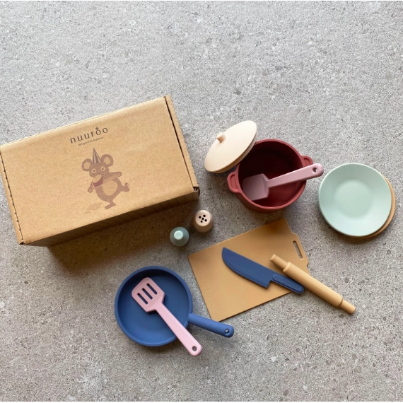 Adam Silicone Kitchen Playset 12 pcs