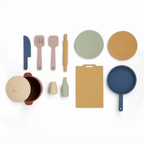 Adam Silicone Kitchen Playset 12 pcs
