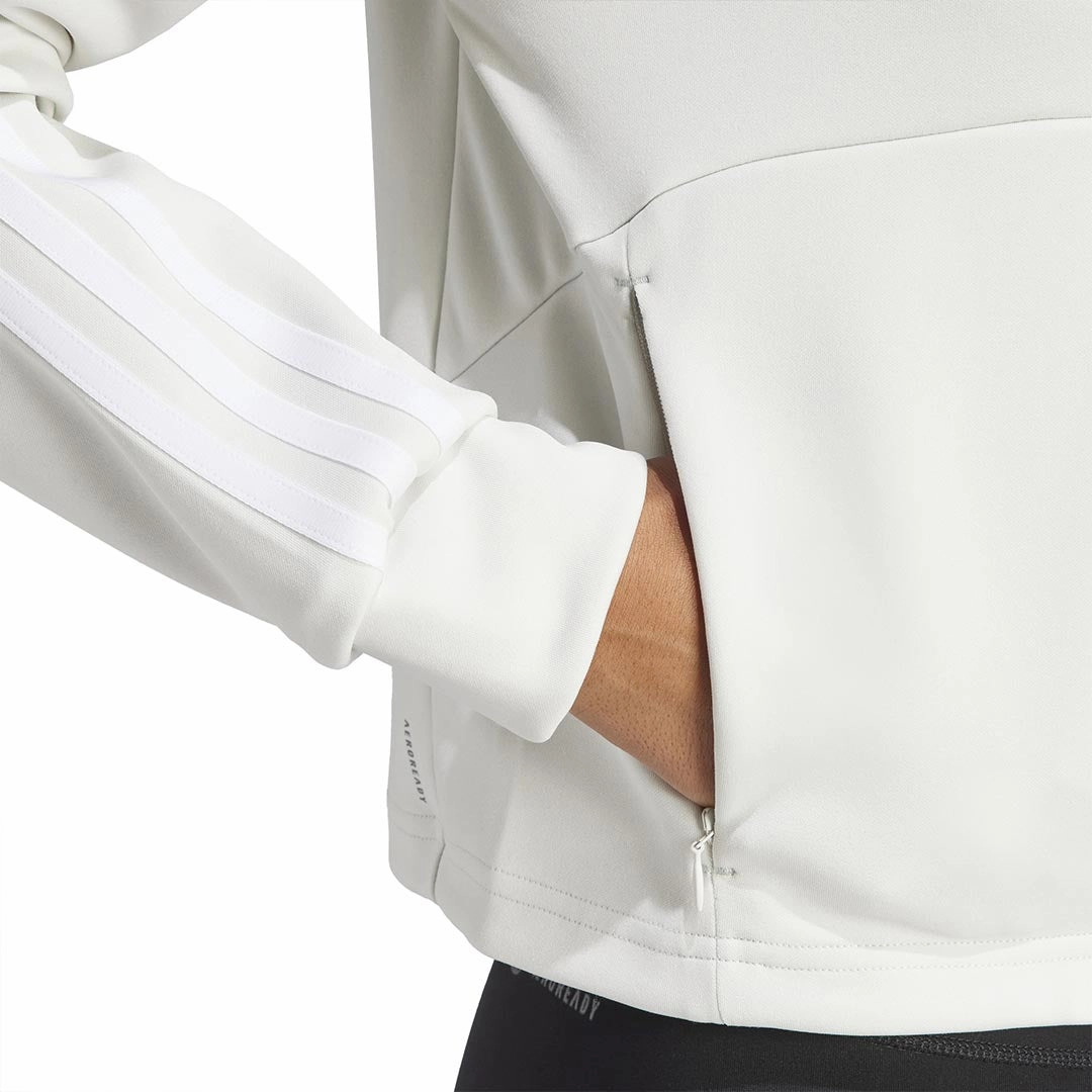 adidas - Women's Train Essentials 3-Stripes Track Jacket (HZ5616)
