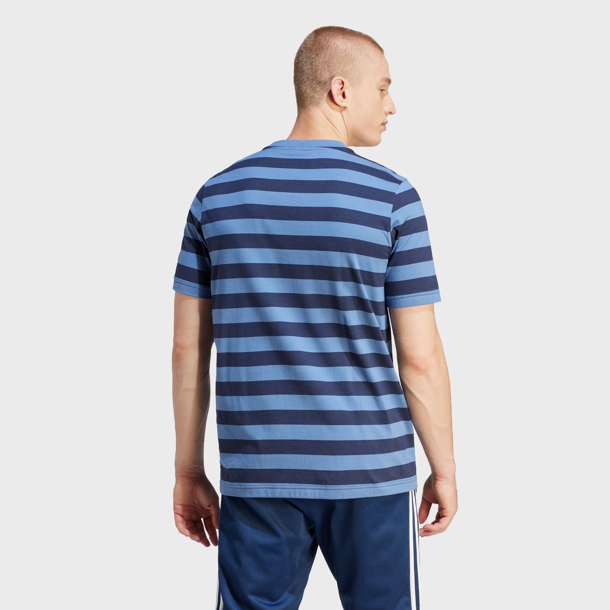adidas Originals Nice Striped T-shirt / Legend Ink