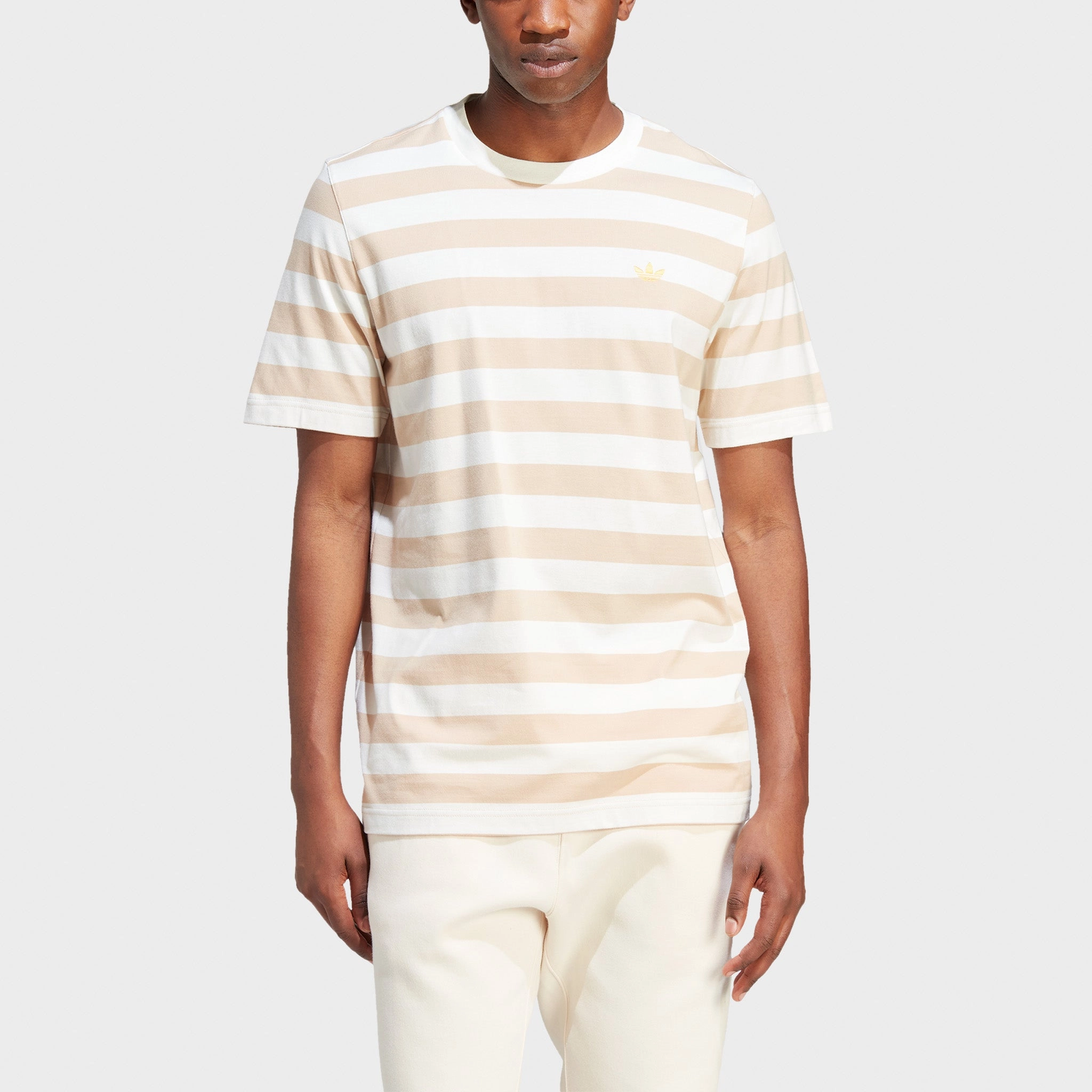 adidas Originals Nice Striped T-shirt / Off White