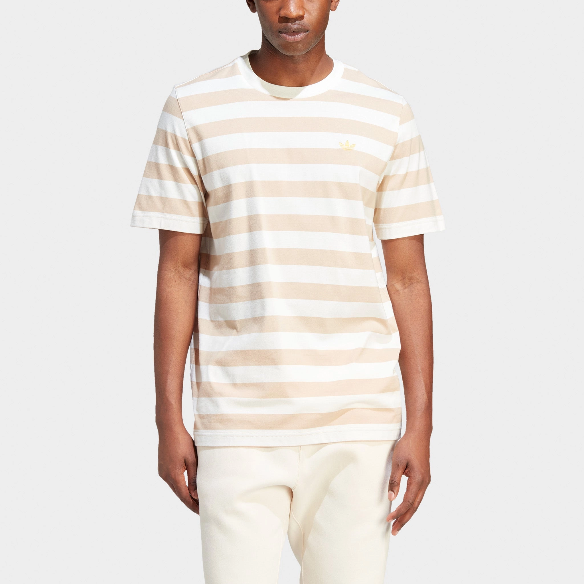 adidas Originals Nice Striped T-shirt / Off White