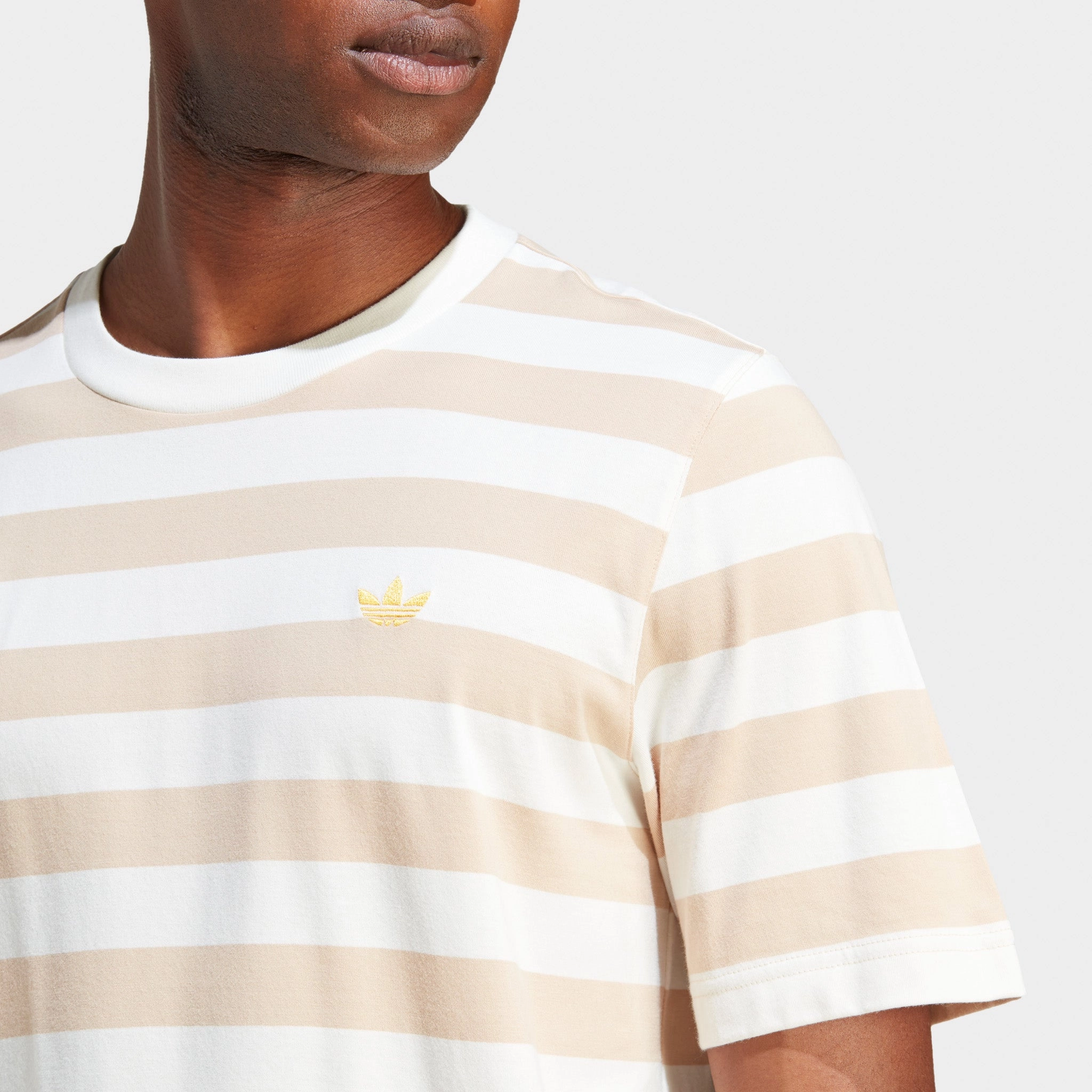 adidas Originals Nice Striped T-shirt / Off White