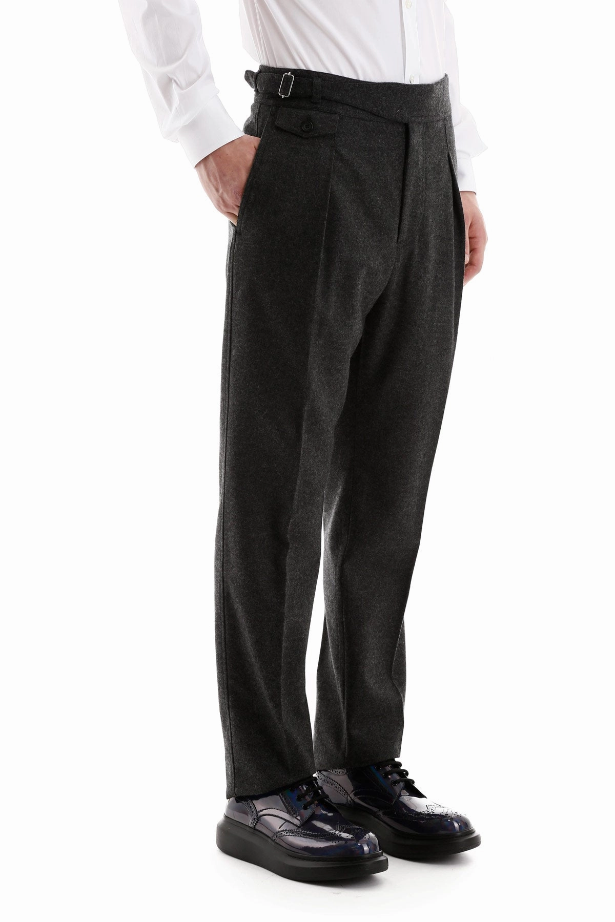 Alexander McQueen Straight Leg Trousers