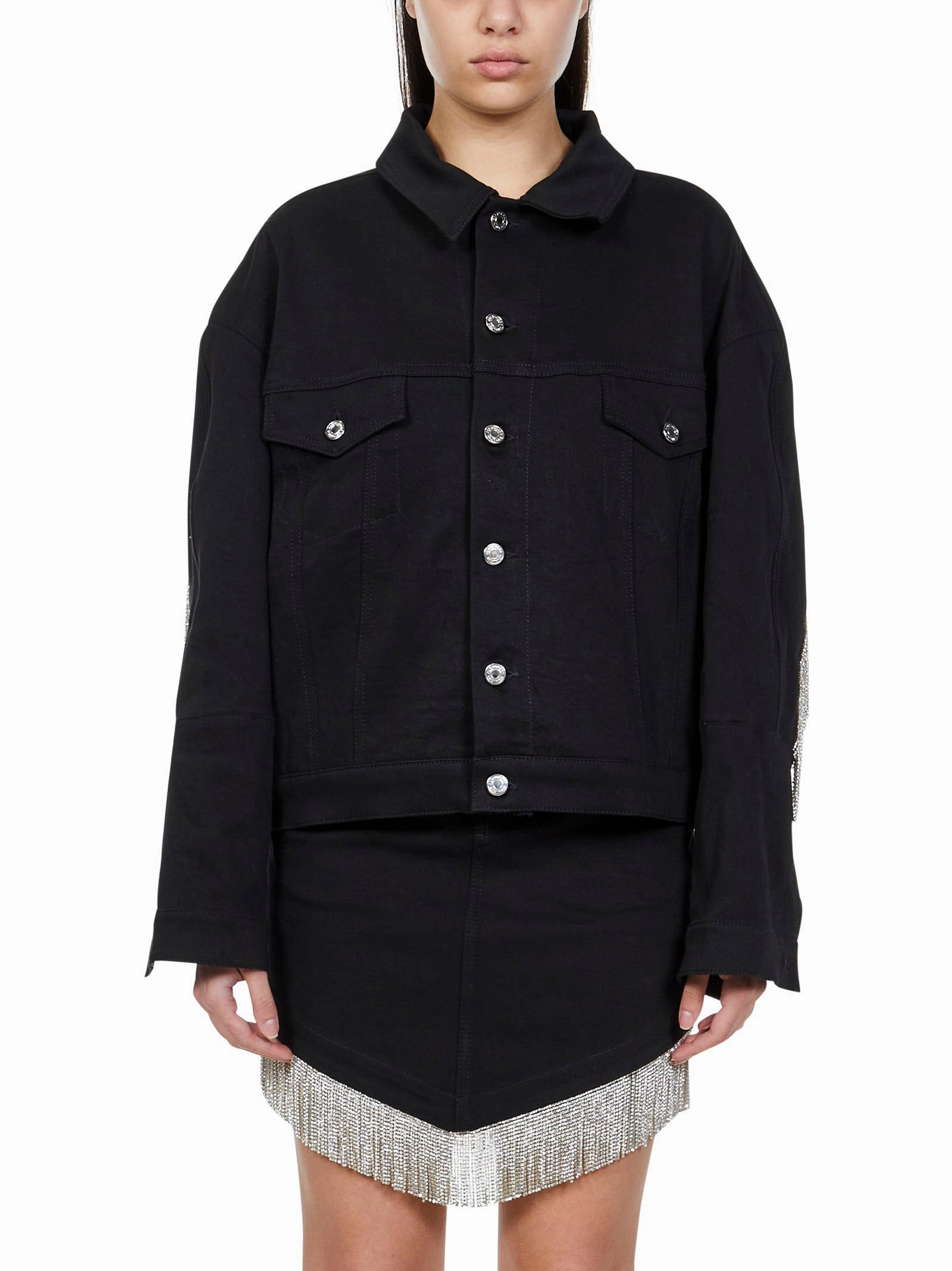 Alexandre Vauthier Buttoned Denim Jacket