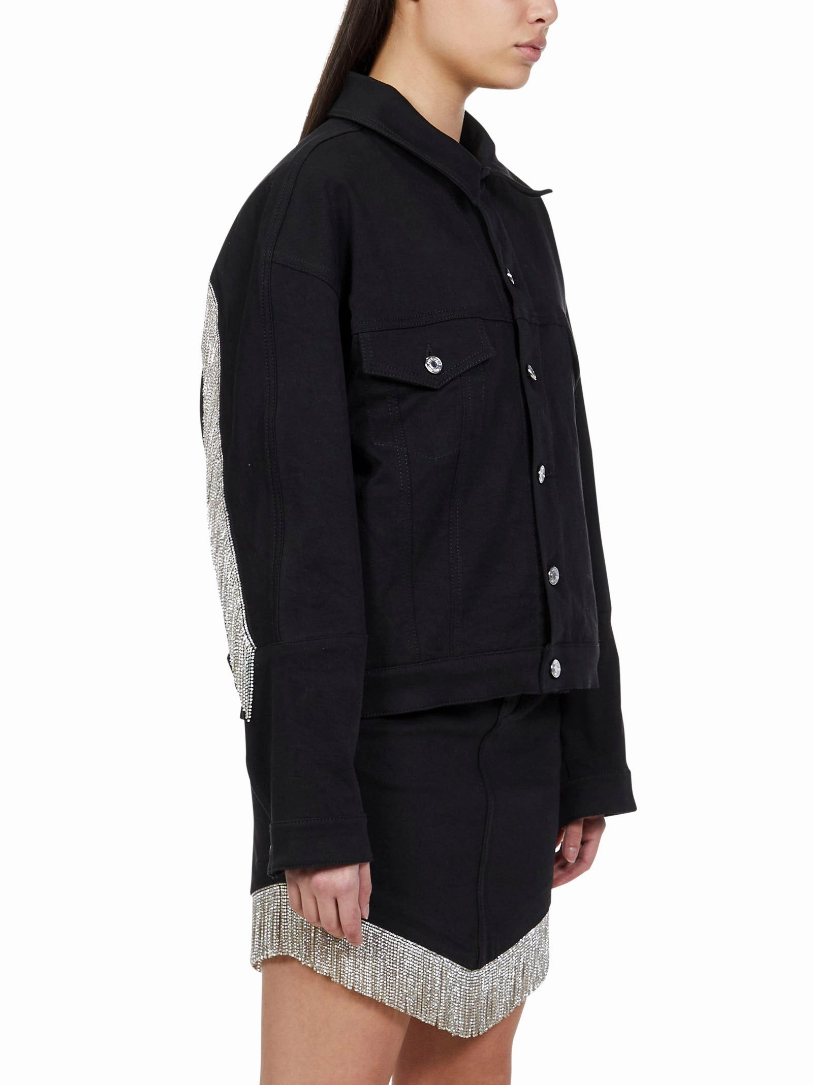 Alexandre Vauthier Buttoned Denim Jacket