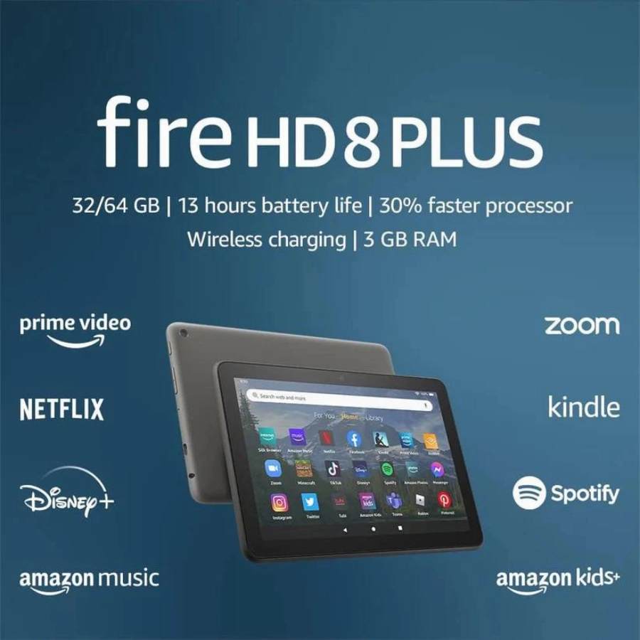 Amazon Fire HD 8 Plus Tablet (New)