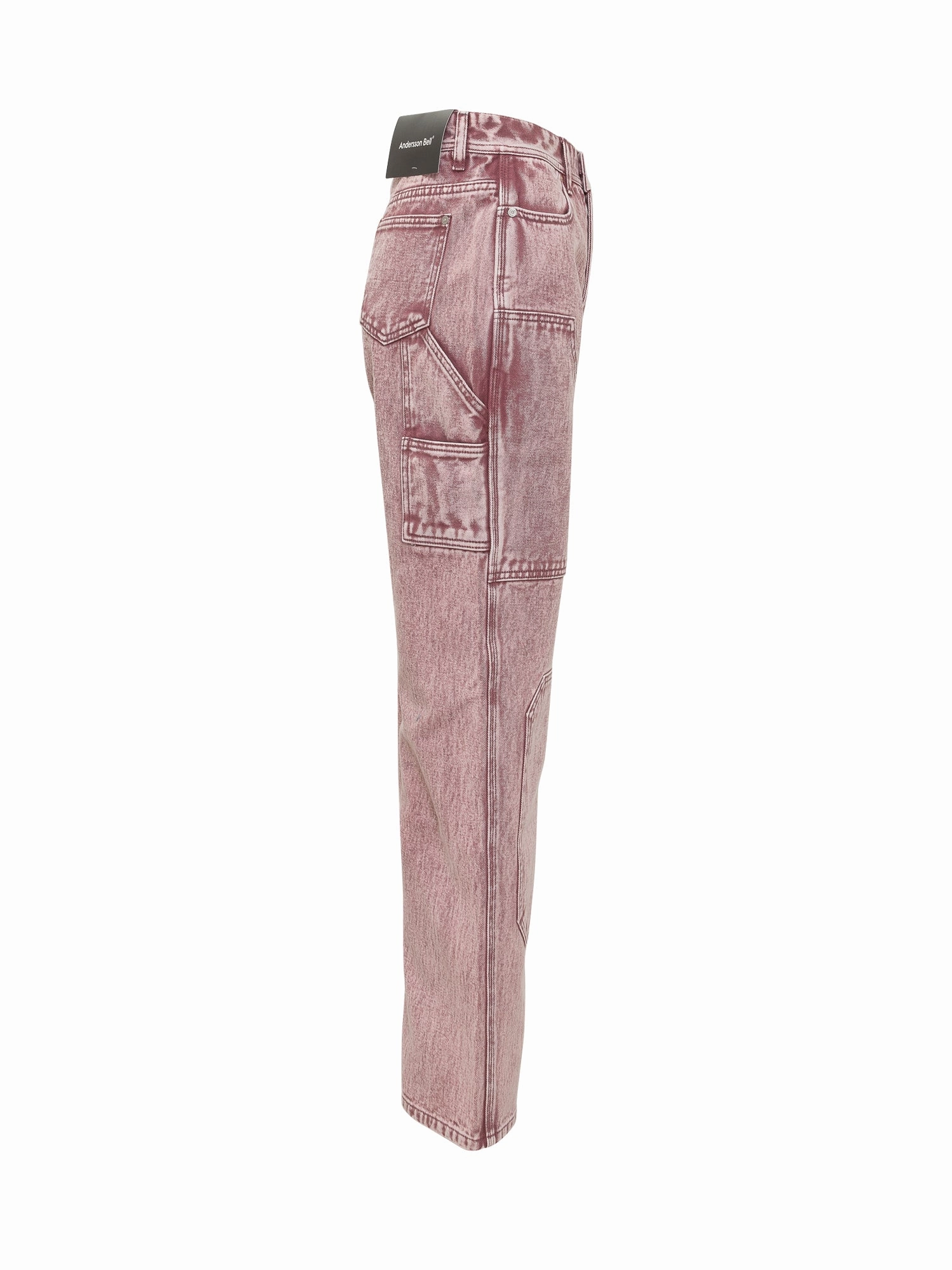 Andersson Bell Logo Patch Overdyed Jeans