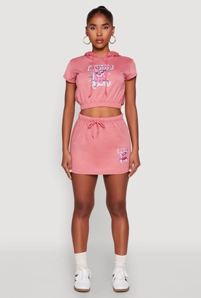 Attitude Be Yourself Mini Skirt