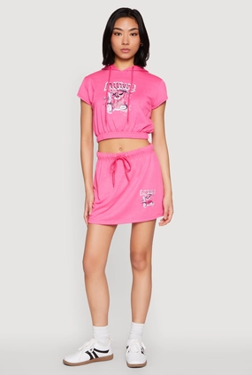 Attitude Be Yourself Mini Skirt