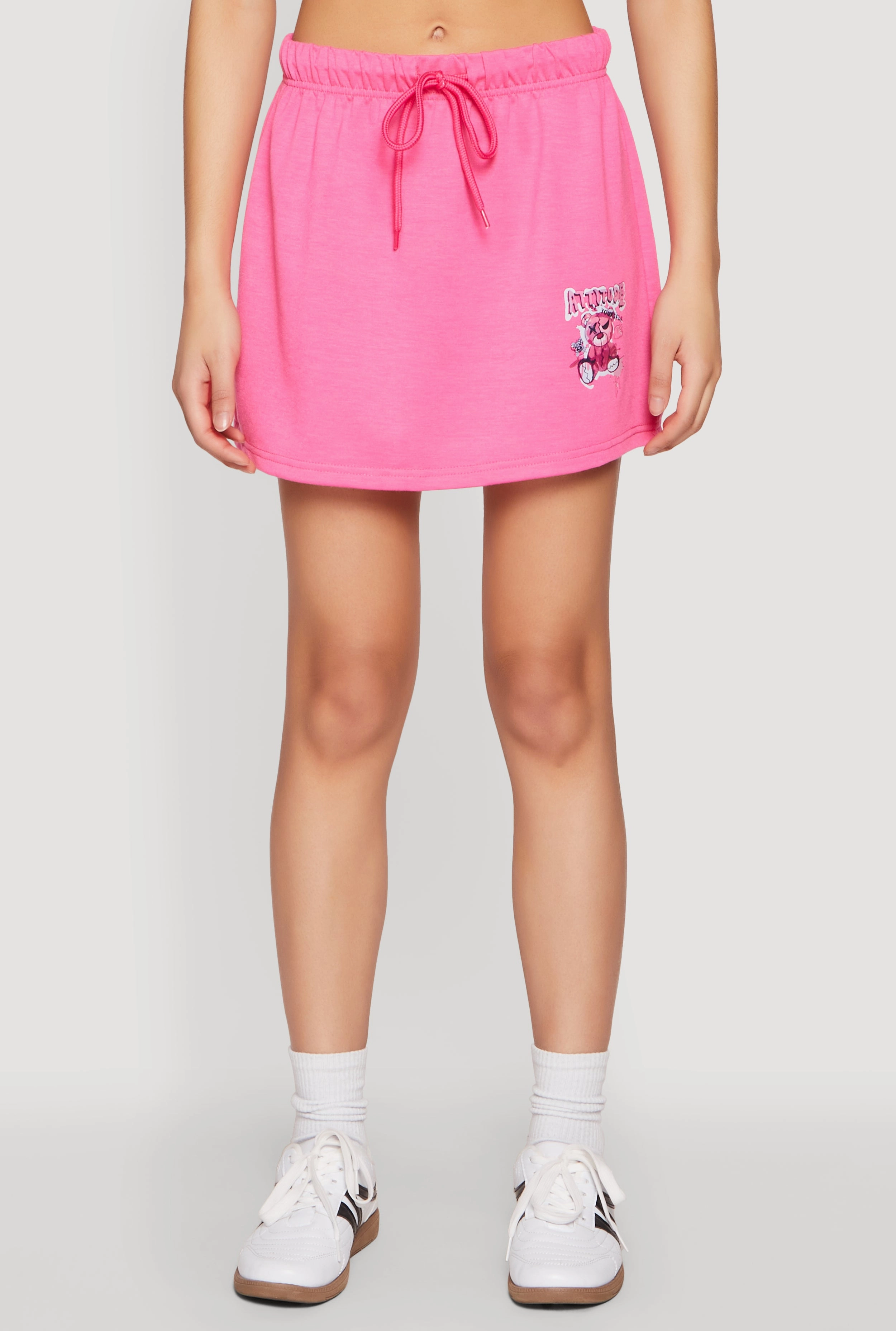 Attitude Be Yourself Mini Skirt