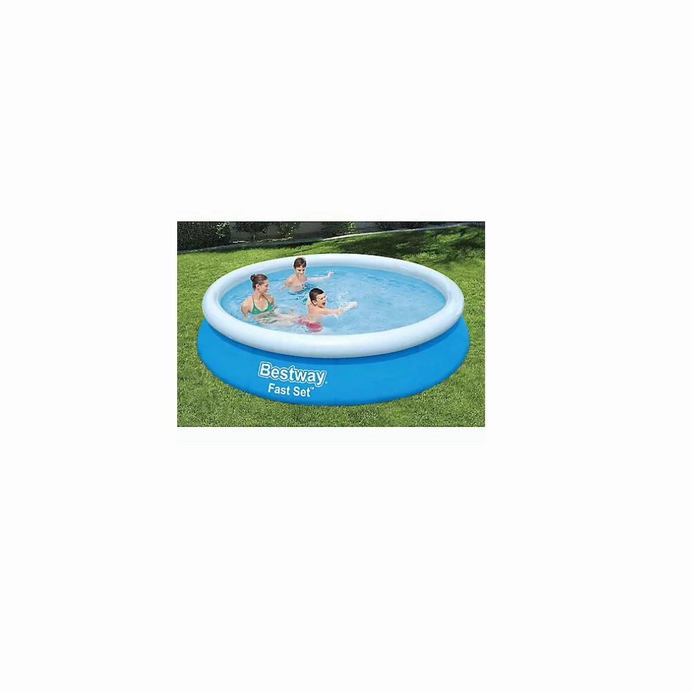 Bestway 57482E Fast Set Round Inflatable Pool Set 12" x 30"