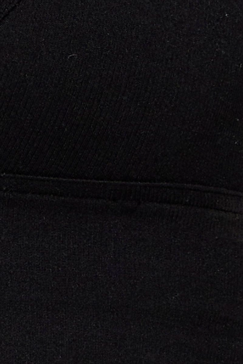 Black Bralette Top Seamless