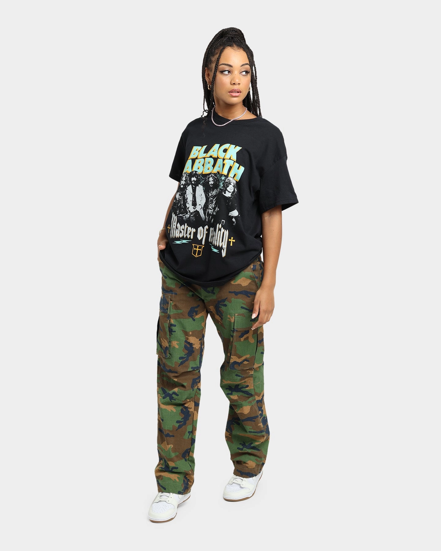 Black Sabbath Master Of Reality Vintage T-Shirt Black