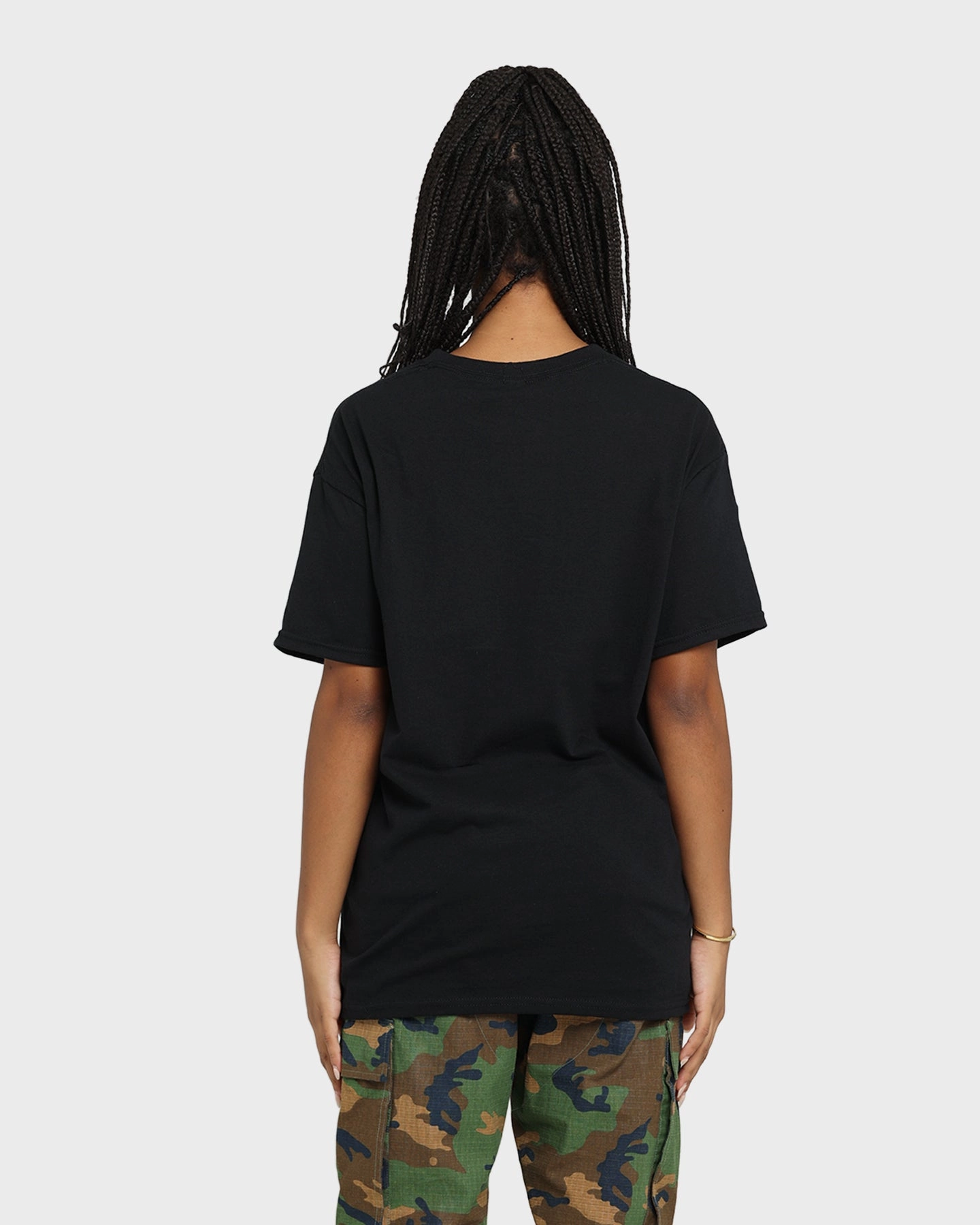 Black Sabbath Portrait Loop Vintage T-Shirt Black