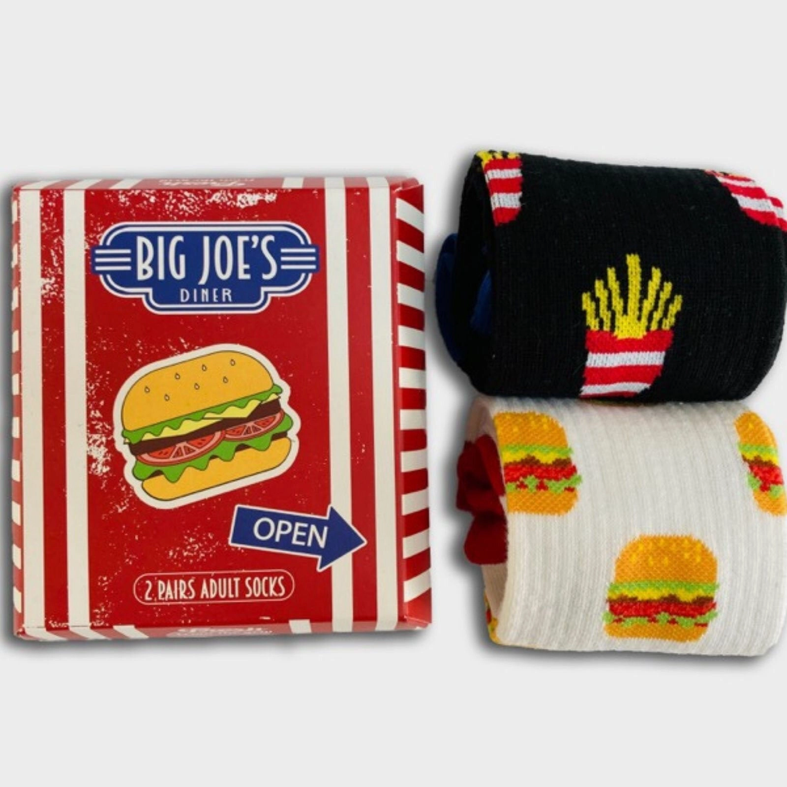 Boxt Socks Unisex Burger 2 pcs