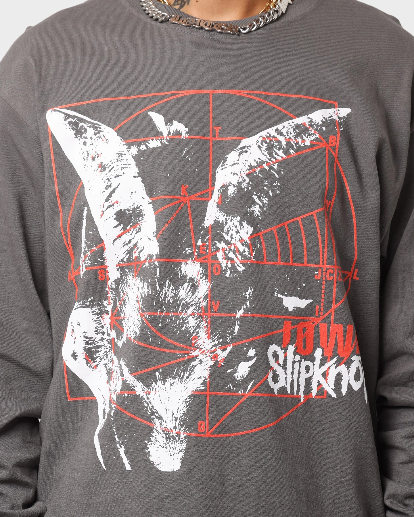 Bravado Iowa Long Sleeve T-Shirt Charcoal