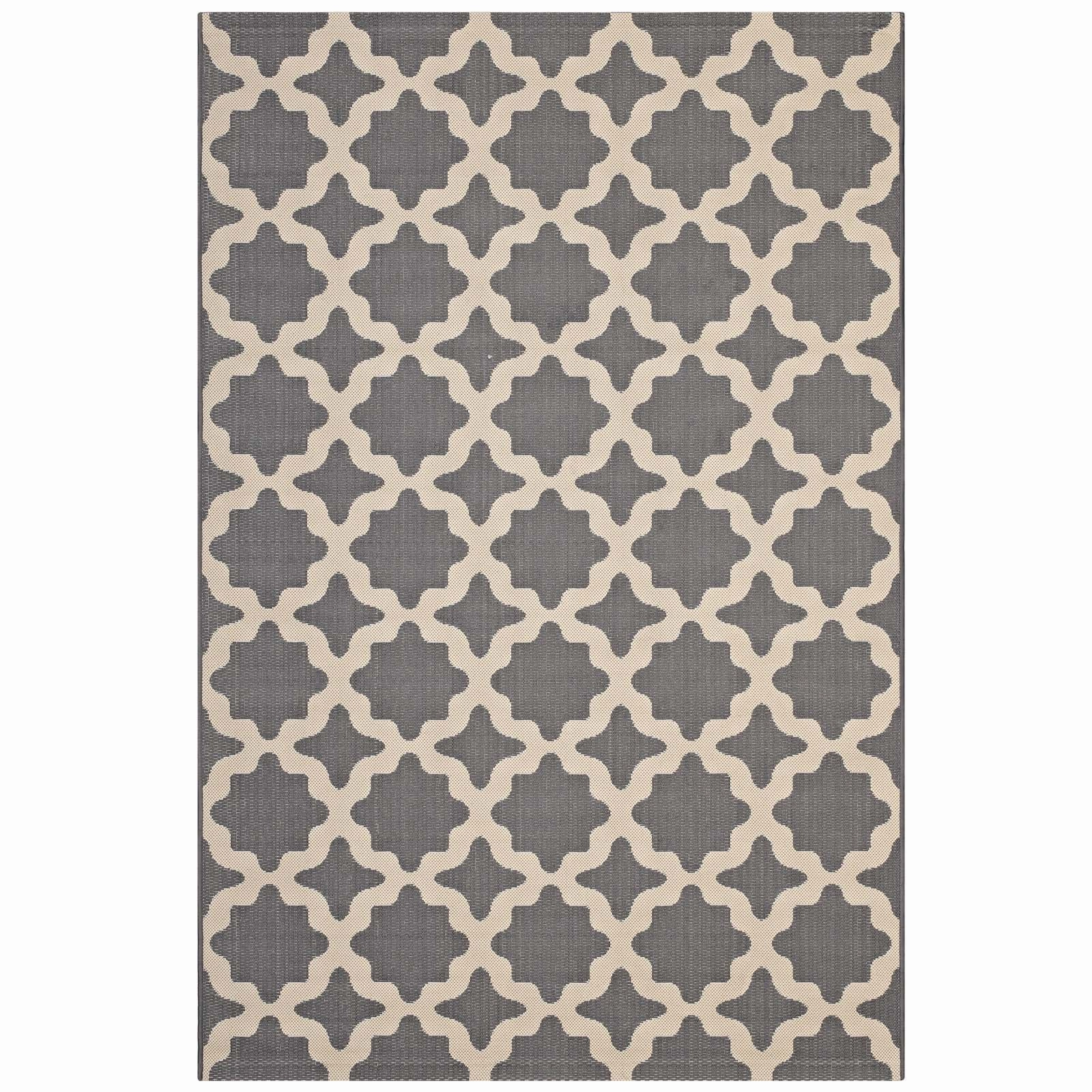 Cerelia Moroccan Trellis Indoor and Outdoor Area Rug by Modway