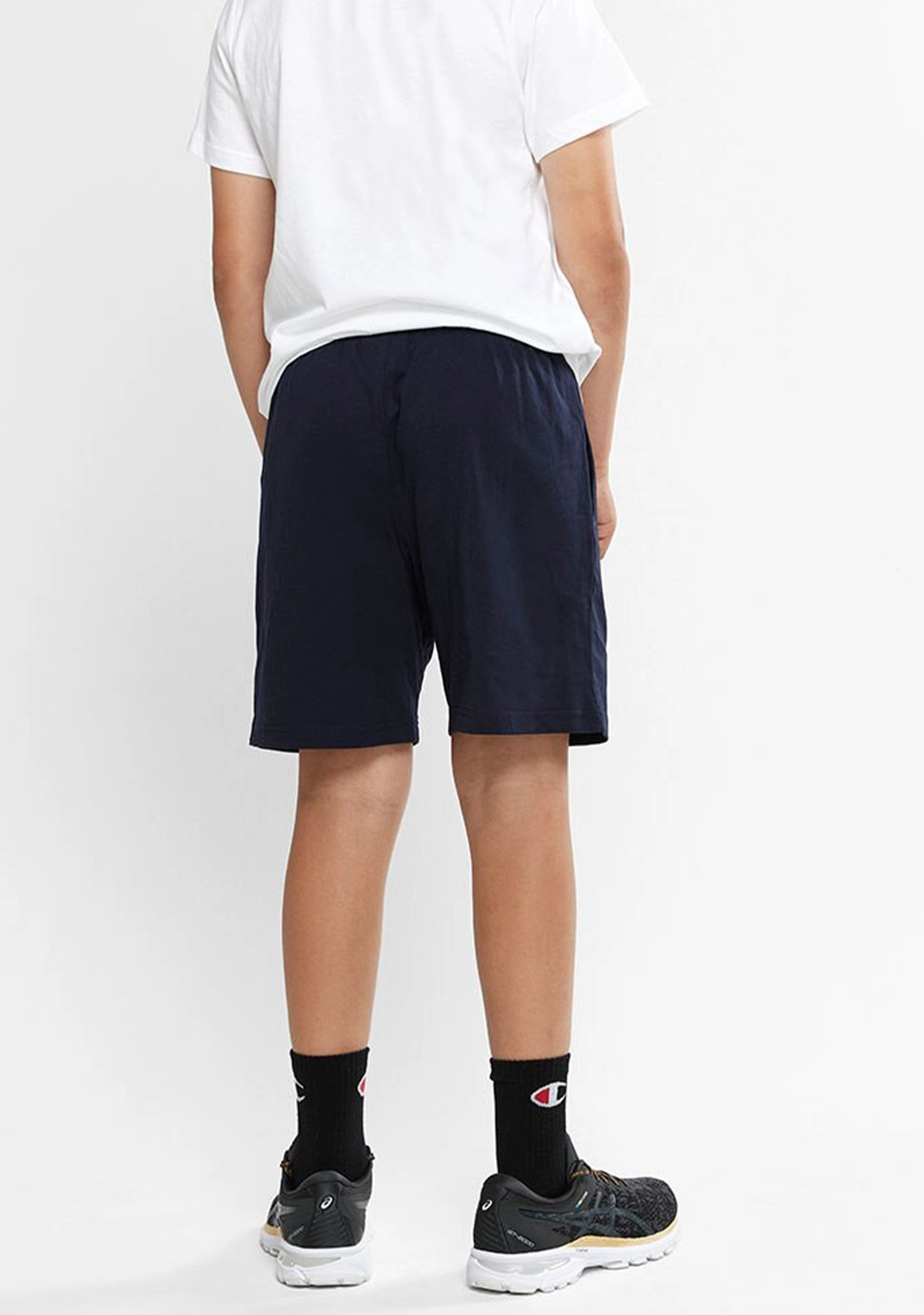 Champion Junior Script Jersey Shorts Black