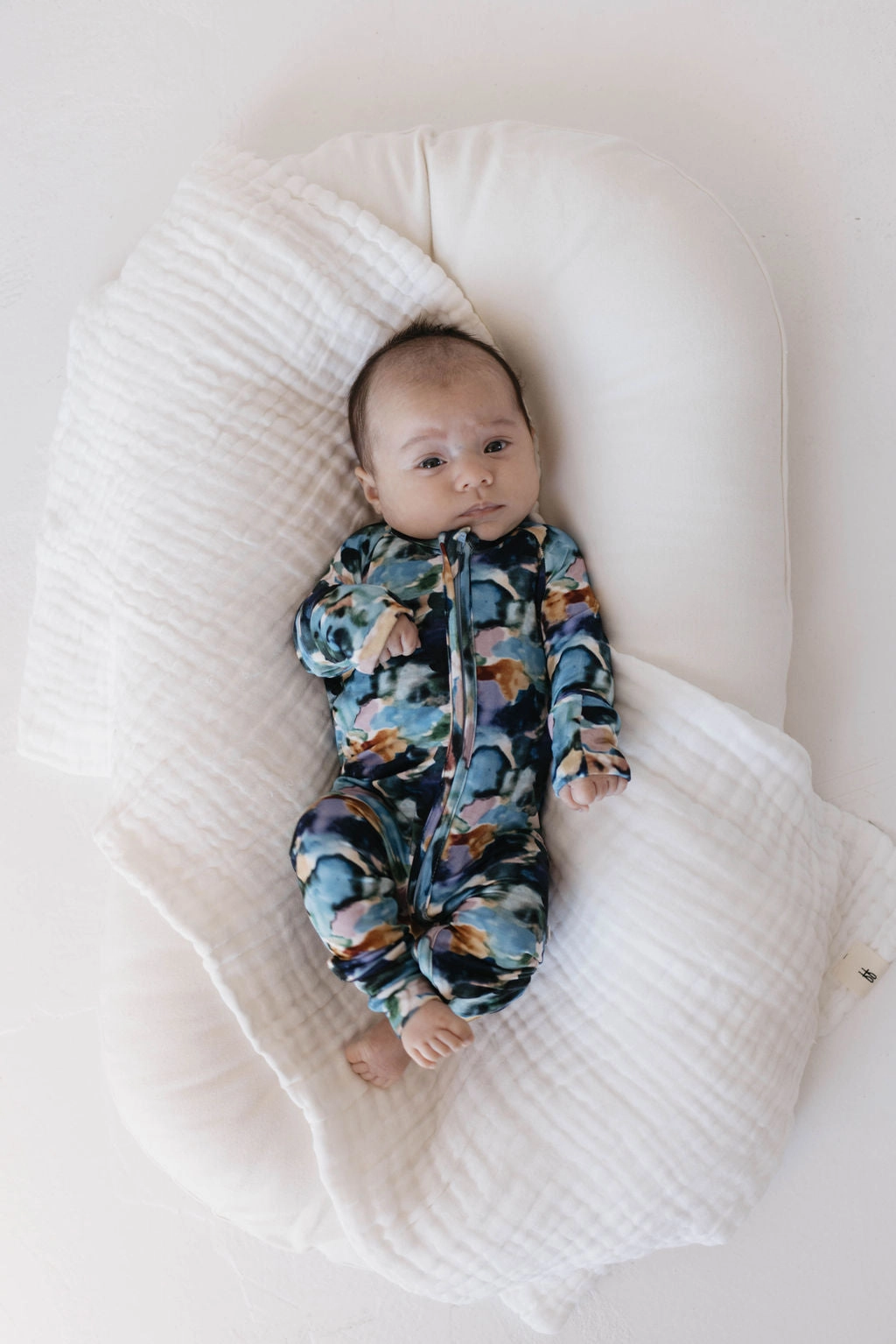 Charli Print | Bamboo Zip Pajamas