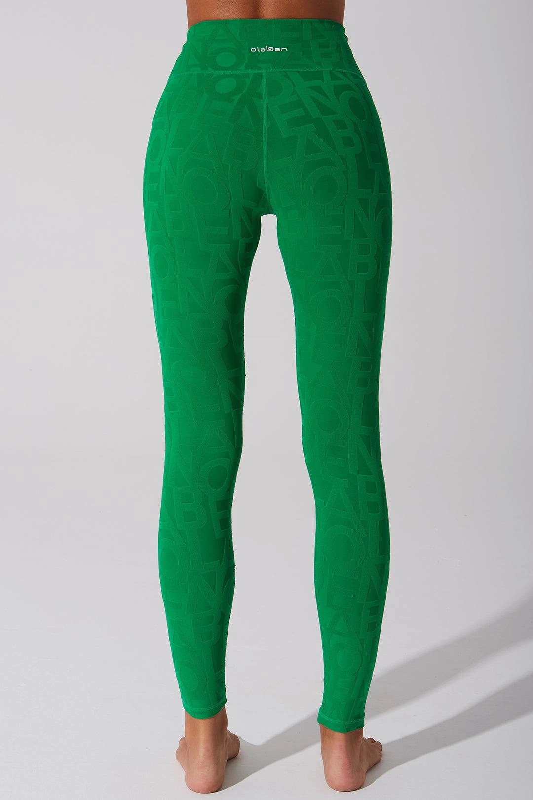Classic Déese Fleur Legging 3D - Dark Green