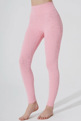 Classic Déese Fleur Legging 3D - Powder Pink