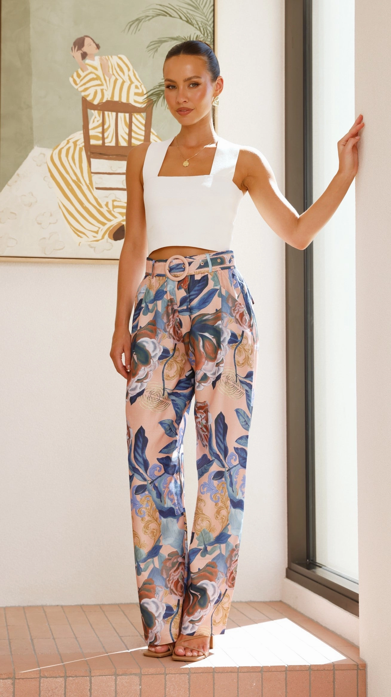 Claudelle Pants - Rosa