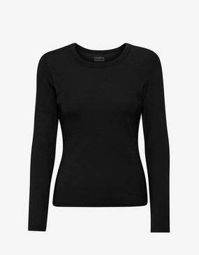 COLORFUL STANDARD - CHANDAIL COTELÉ - NOIR