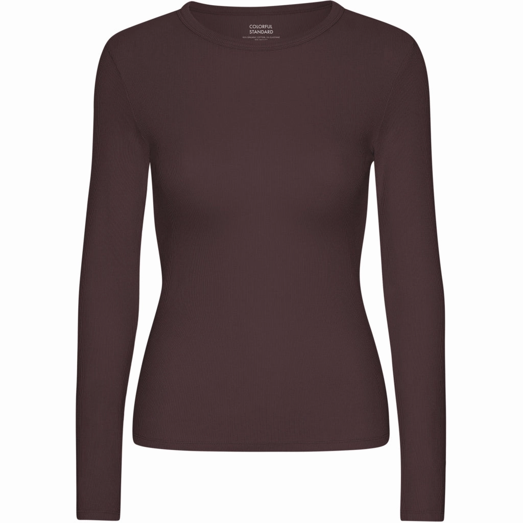 COLORFUL STANDARD - CHANDAIL COTELÉ - OXBLOOD RED