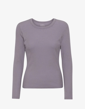 COLORFUL STANDARD - CHANDAIL COTELÉ - PURPLE HAZE