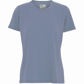 COLORFUL STANDARD - T-SHIRT CLASSIQUE FEMME - BLEU NEPTUNE