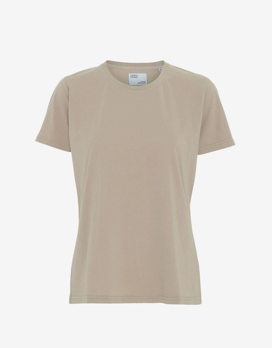 COLORFUL STANDARD - T-SHIRT CLASSIQUE FEMME - GRIS HUÎTRE