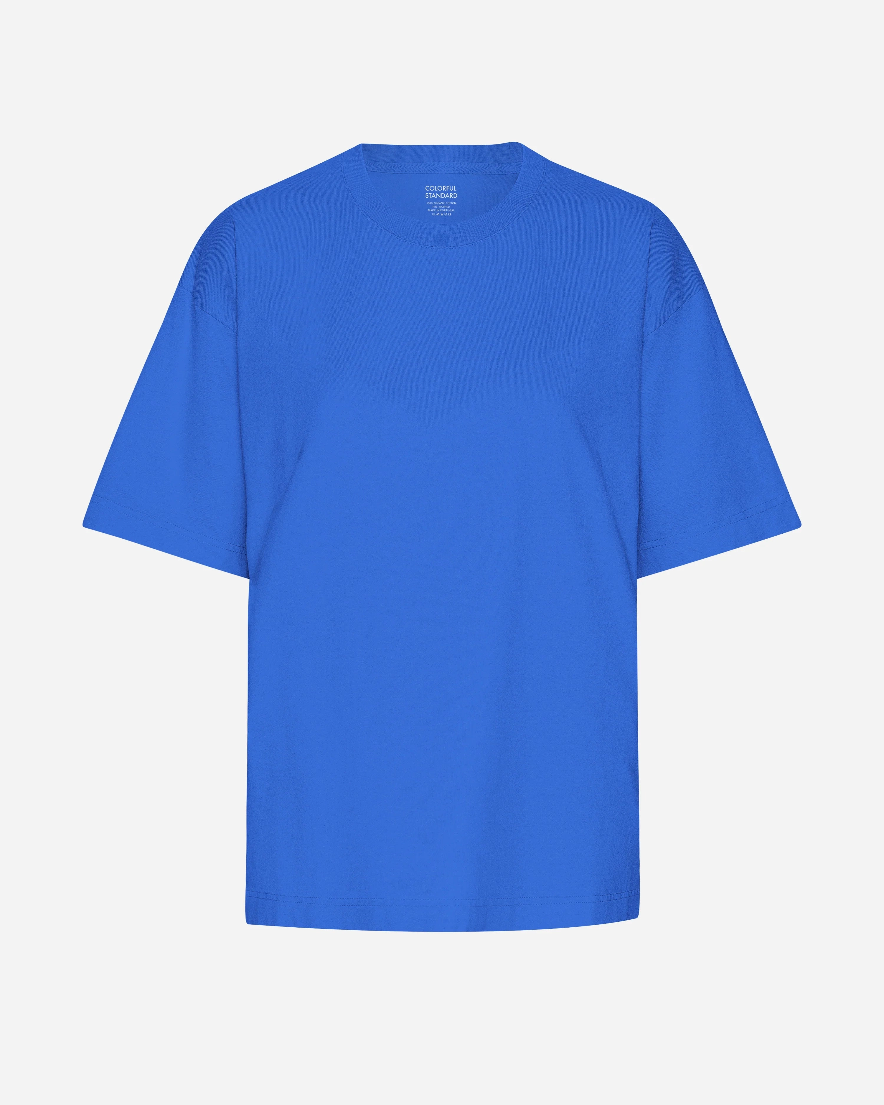 COLORFUL STANDARD - T-SHIRT SURDIMENSIONNÉ - BLEU SAPHIRE