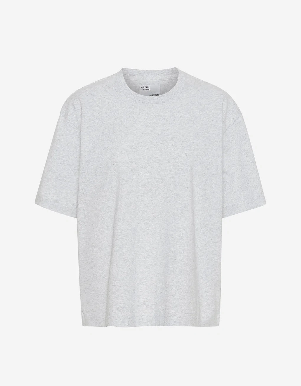 COLORFUL STANDARD - T-SHIRT SURDIMENSIONNÉ - NEIGE GRISE