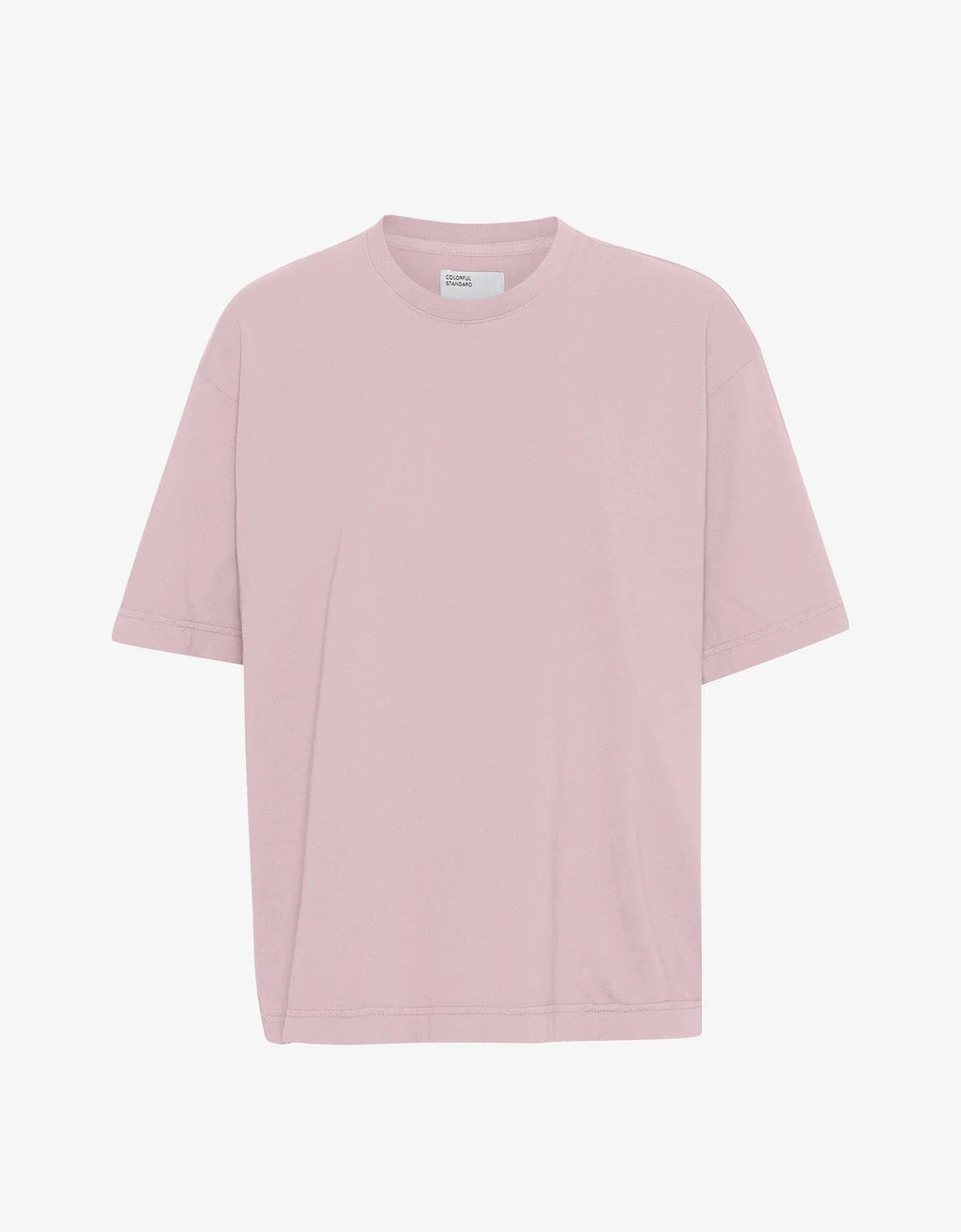 COLORFUL STANDARD - T-SHIRT SURDIMENSIONNÉ - ROSE DÉLAVÉ