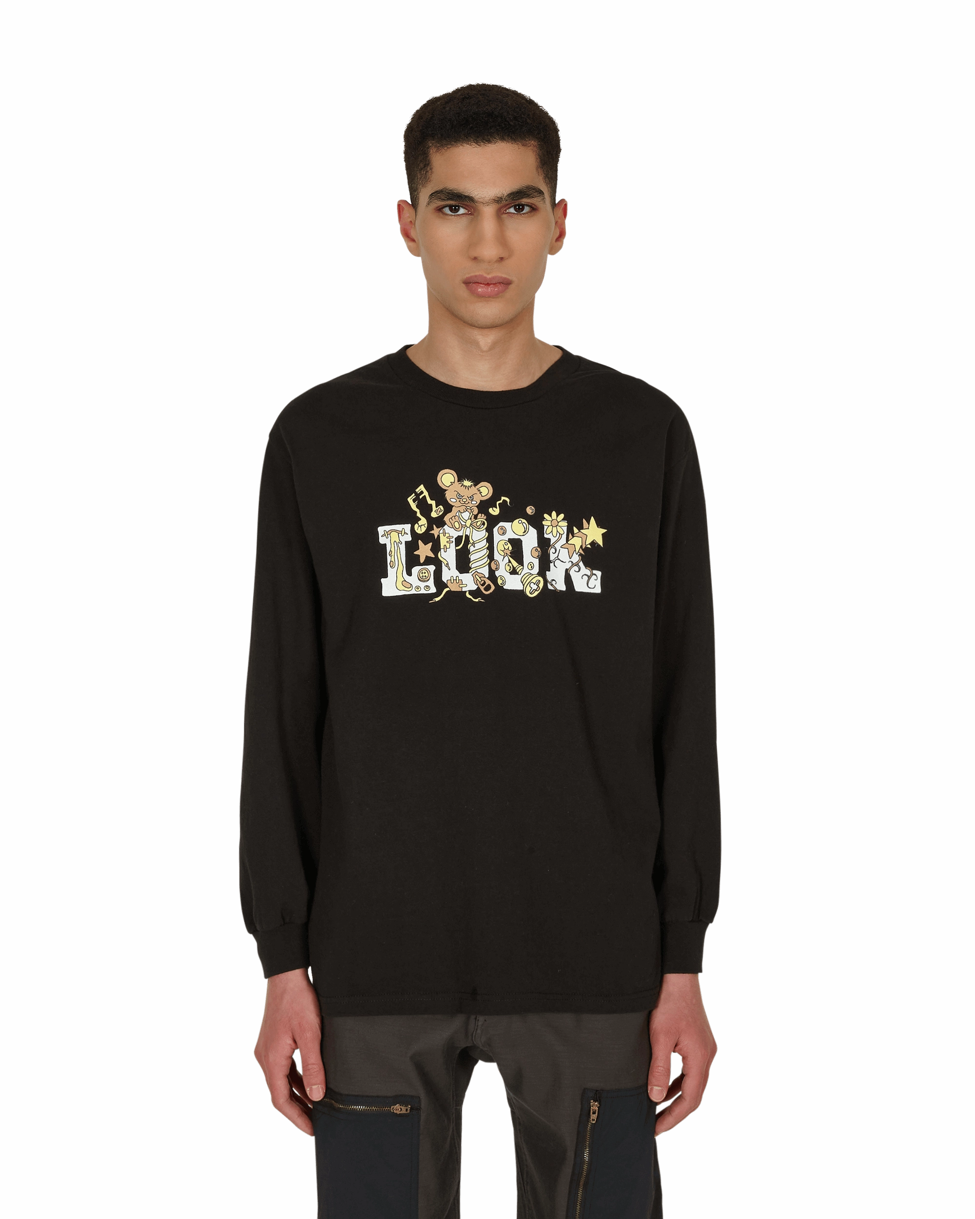 Creature Logo Longsleeve T-Shirt Black