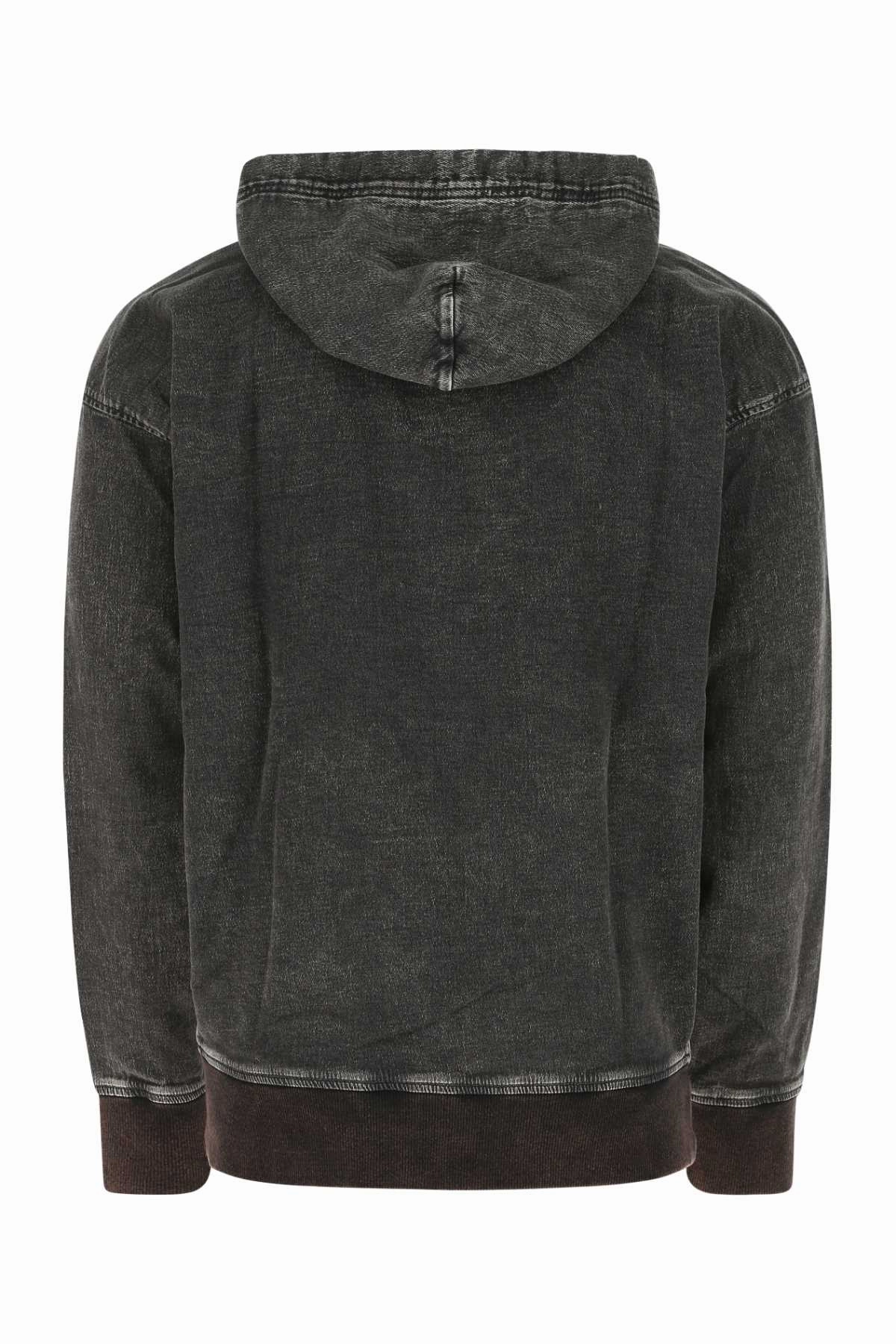 Diesel D-Um-Rib Track Denim Hoodie