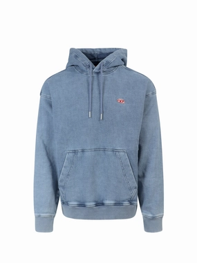 Diesel Drawstring Denim Hoodie