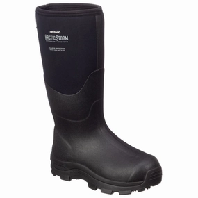 Dryshod Arctic Storm Extreme-Cold Conditions Winter Boots for Men - Black/Grey - 11M