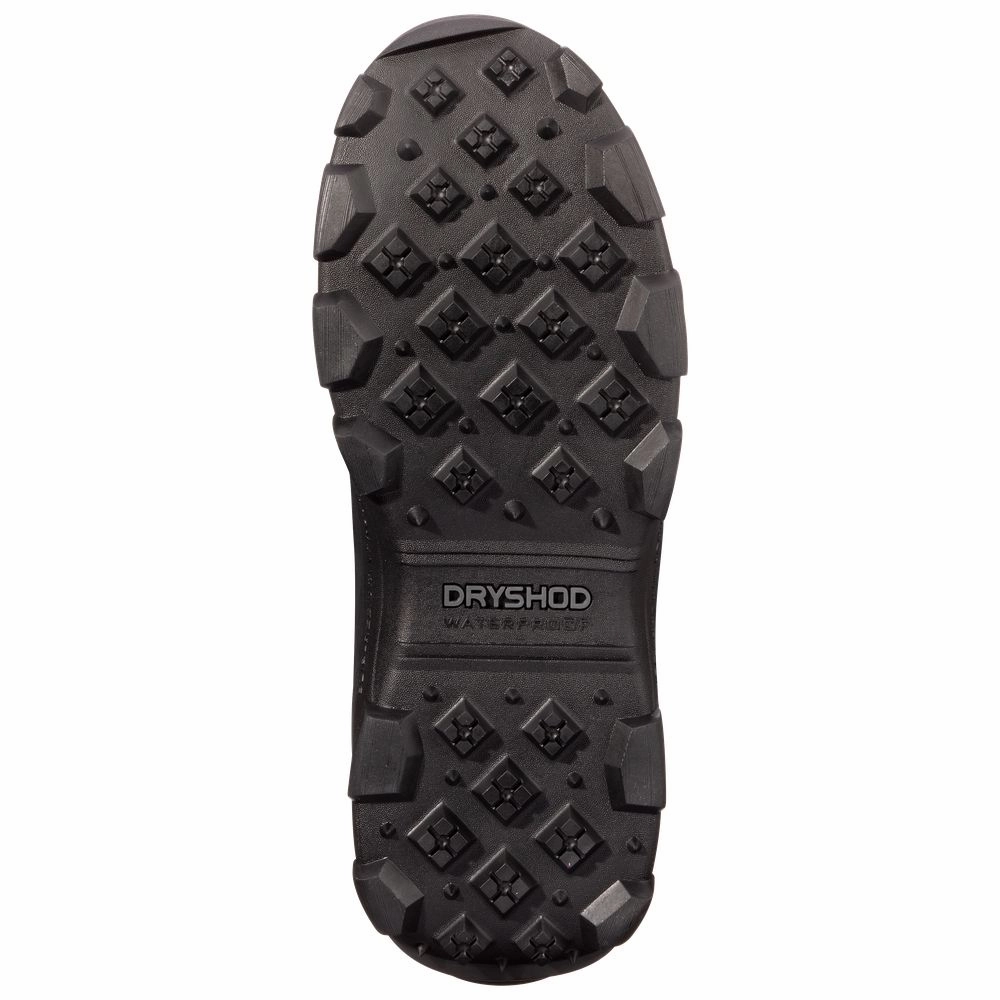 Dryshod Arctic Storm Extreme-Cold Conditions Winter Boots for Men - Black/Grey - 11M