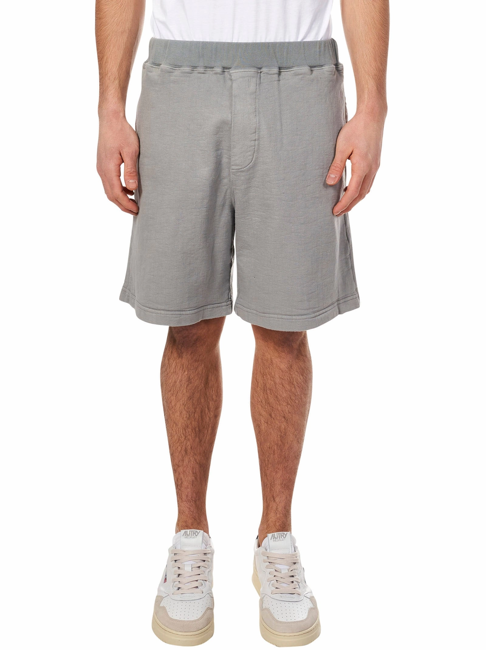Dsquared2 Logo Embroidered Wide Leg Track Shorts
