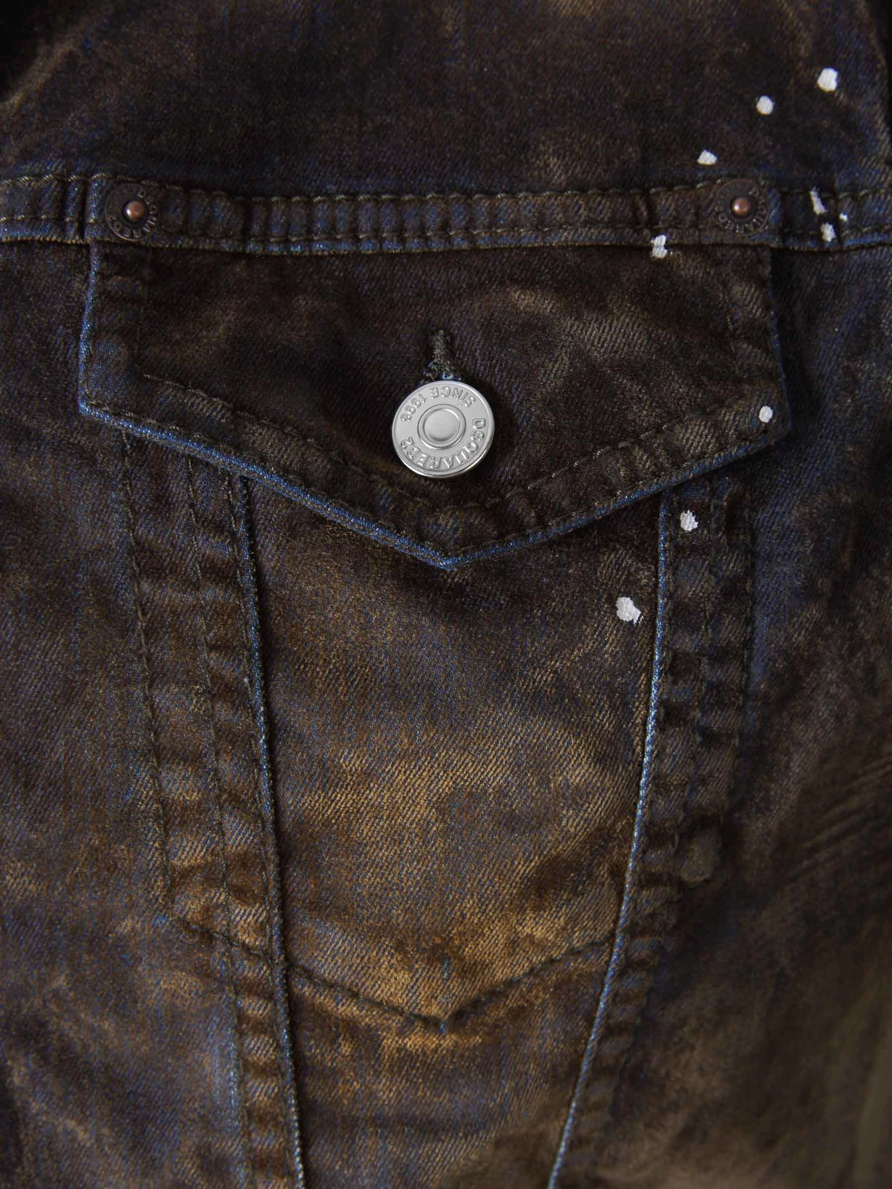 Dsquared2 Patch Pocket Denim Vest